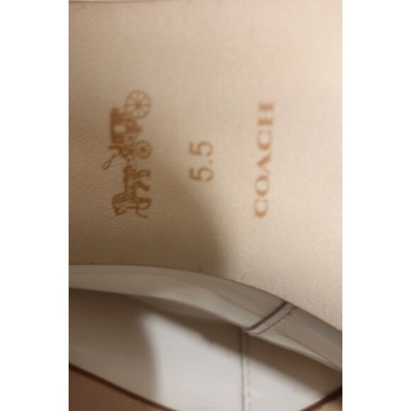 Coach Sloane Chalk Patent Leather Pumps - Picture 9 of 11